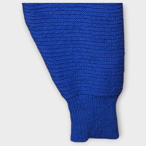 Free People Women's Blue Oversized Knit Sweater - Large - Picture 2 of 5